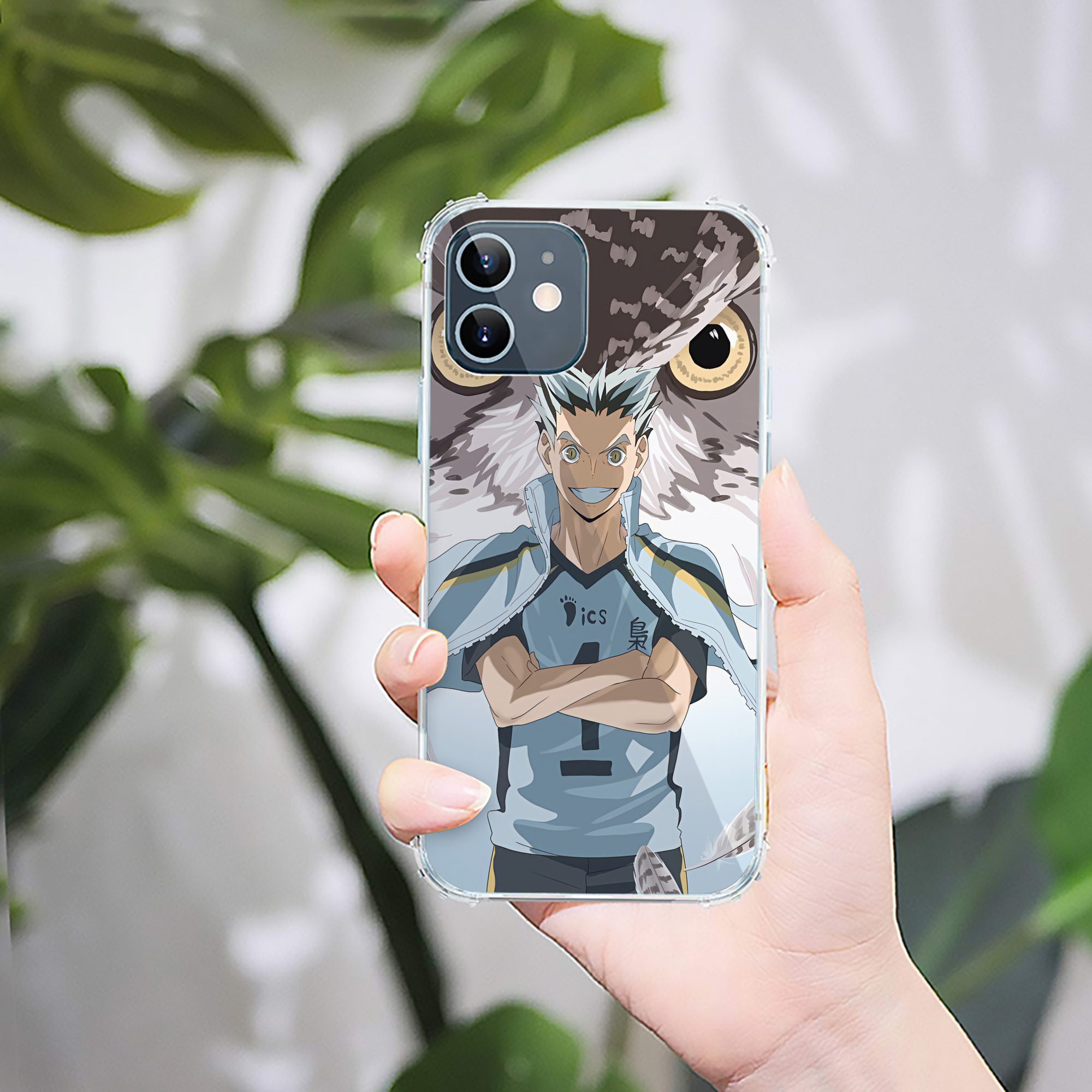 （画像用） ハイキュー!! Haikyu!! 【iPhone 12シリーズ対応】透明スマホケース（クリアソフトケース）